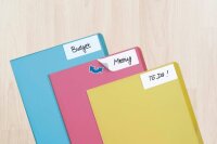 HERMA Etiketten 2413 blau 50,0 x 20,0 mm, 32 Blatt
