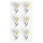 artoz Aufkleber 3D Blumen, 6 St.