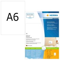 HERMA Adressetiketten 8689 weiß 105,0 x 148,0 mm,...