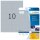 HERMA Folienetiketten 4099 silber 96,0 x 50,8 mm, 25 Blatt