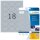 HERMA Folienetiketten 4116 silber 58,4 x 42,3 mm, 25 Blatt
