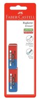 FABER-CASTELL Radiergummis rot/blau, 1 St.