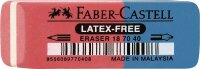 FABER-CASTELL Radiergummis rot/blau, 1 St.