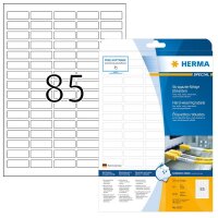 HERMA wetterfeste Folienetiketten 8337 weiß 37,0 x...