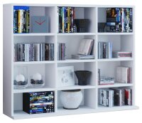 VCM my home Bücherregal Megosa Mini weiß 102,0...