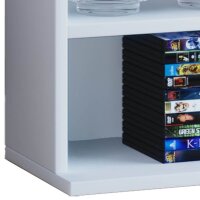 VCM my home Bücherregal Megosa Maxi weiß 102,0 x 23,0 x 180,0 cm, 1 St.