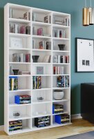 VCM my home Bücherregal Megosa Maxi weiß 102,0 x 23,0 x 180,0 cm, 1 St.