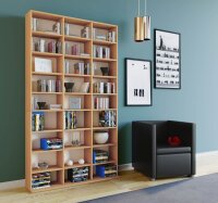 VCM my home Bücherregal Megosa Maxi buche 102,0 x 23,0 x 180,0 cm, 1 St.