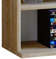 VCM my home Bücherregal Megosa Mini sonoma-eiche 102,0 x 23,0 x 83,0 cm, 1 St.