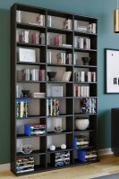 VCM my home Bücherregal Megosa Maxi schwarz 102,0 x 23,0 x 180,0 cm, 1 St.