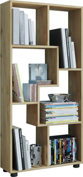 VCM my home Bücherregal Blina honig-eiche 60,0 x 20,0 x 119,0 cm, 1 St.