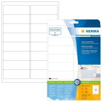 HERMA Adressetiketten 5075 weiß 99,1 x 33,8 mm, 25...