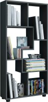 VCM my home Bücherregal Blina schwarz 60,0 x 20,0 x...