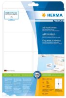 HERMA Adressetiketten 5077 weiß 99,1 x 67,7 mm, 25 Blatt