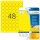 HERMA wetterfeste Folienetiketten 8034 gelb 30,0 x 30,0 mm, 25 Blatt