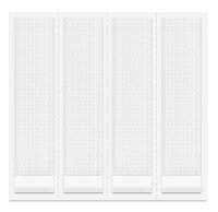 tesa Powerstrips LARGE Click Klebestreifen für max. 7,2 kg, 2,0 x 8,5 cm, 4 St.