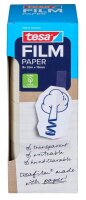 tesa PAPER Klebefilm transparent 19,0 mm x 33,0 m 8 St.