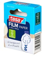 tesa PAPER Klebefilm transparent 19,0 mm x 33,0 m 1 St.