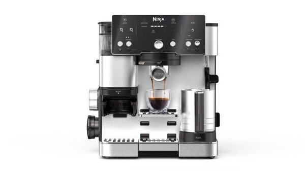 NINJA® Luxe Café Essential 2in1 Siebträgermaschine silber