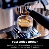 NINJA® Luxe Café Essential 2in1 Siebträgermaschine silber