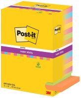 Post-it® Super Sticky Notes Carnival Haftnotizen...