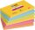 Post-it® Super Sticky Notes Carnival Haftnotizen extrastark farbsortiert, 16 Blöcke