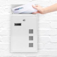 relaxdays Briefkasten 10017417_49 weiß