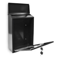 relaxdays Briefkasten 10017417_46 schwarz