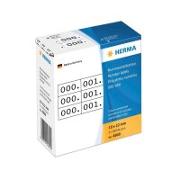 HERMA Klebenummern 4800 Zahlen, schwarz 22,0 x 10,0 mm,...