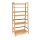 relaxdays Bücherregal Bambus braun 57,0 x 31,0 x 120,0 cm, 1 St.