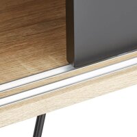 relaxdays Kommode, 10020348_0 braun 80,0 x 40,0 x 70,0 cm, 1 St.