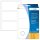 HERMA Etiketten 2500 weiß 100,0 x 52,0 mm, 32 Blatt