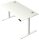 Kerkmann Move 2 Plus elektrisch höhenverstellbarer Schreibtisch weiß rechteckig, T-Fuß-Gestell weiß 160,0 x 80,0 cm