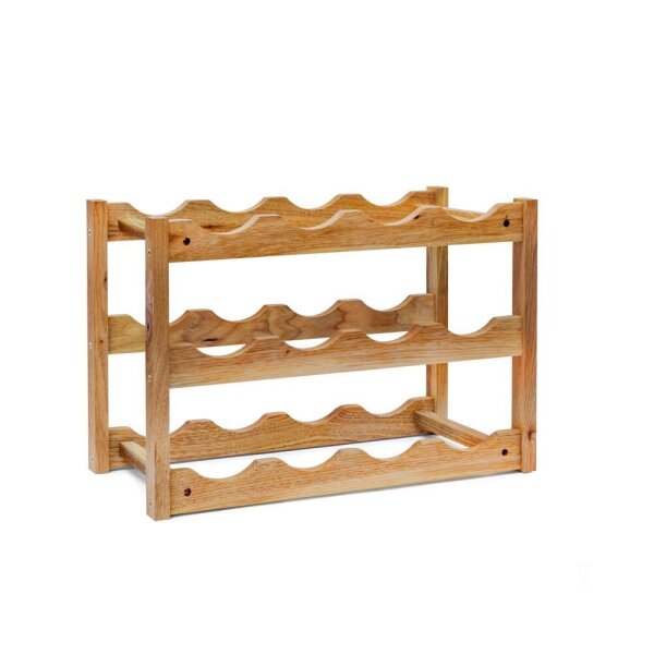 relaxdays Weinregal braun 42,0 x 21,0 x 28,0 cm, 1 St.