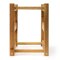 relaxdays Weinregal braun 42,0 x 21,0 x 28,0 cm, 1 St.