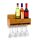 relaxdays Weinregal braun 36,0 x 11,5 x 17,0 cm, 1 St.