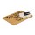relaxdays Kokosmatte YOU LOOK NICE braun 40,0 x 60,0 cm