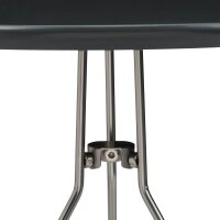 relaxdays Beistelltische-Set rund MDF-Platte grau, 2 St.