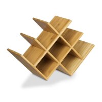 relaxdays Weinregal braun 47,0 x 16,5 x 31,5 cm, 1 St.