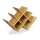 relaxdays Weinregal braun 47,0 x 16,5 x 31,5 cm, 1 St.