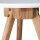 relaxdays Beistelltische-Set rund MDF-Platte weiß, 3 St.