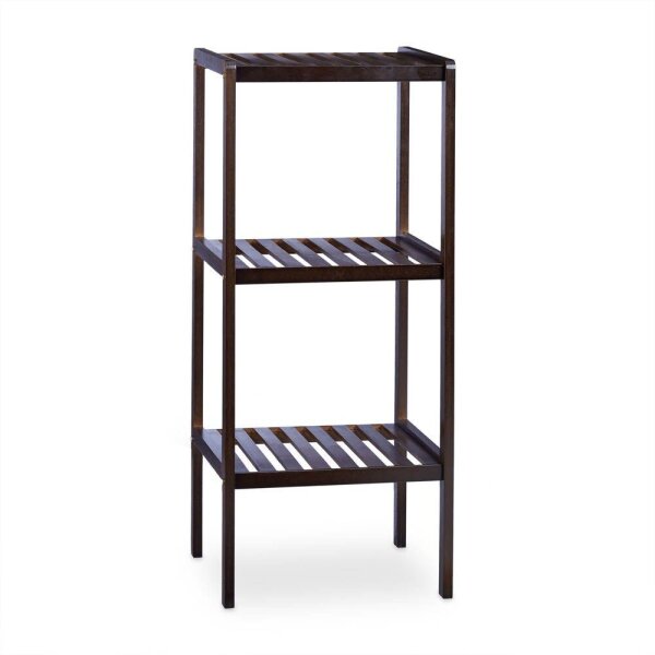 relaxdays Badregal braun 34,5 x 33,0 x 80,0 cm