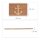 relaxdays Kokosmatte Anker braun 40,0 x 60,0 cm  ( 10021027_0 )