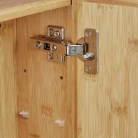 relaxdays Spiegelschrank braun 35,0 x 14,0 x 60,5 cm  (...