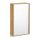 relaxdays Spiegelschrank braun 35,0 x 14,0 x 60,5 cm  ( 10021882_0 )