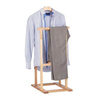 relaxdays Herrendiener braun Holz 47,0 x 102,0 cm, 1 St.