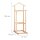 relaxdays Herrendiener braun Holz 47,0 x 102,0 cm, 1 St.