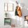 relaxdays Spiegelschrank braun 65,0 x 14,0 x 50,5 cm