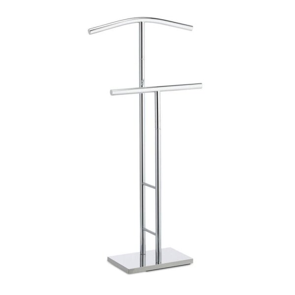 relaxdays Herrendiener silber Metall 49,0 x 106,0 cm, 1 St.