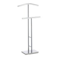 relaxdays Herrendiener silber Metall 49,0 x 106,0 cm, 1 St.